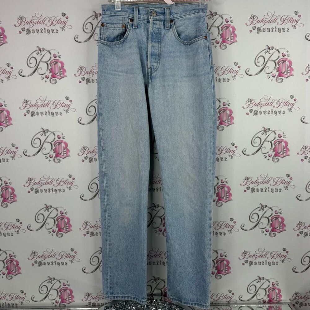 Levi's Light Blue Straight Leg Women's Jeans